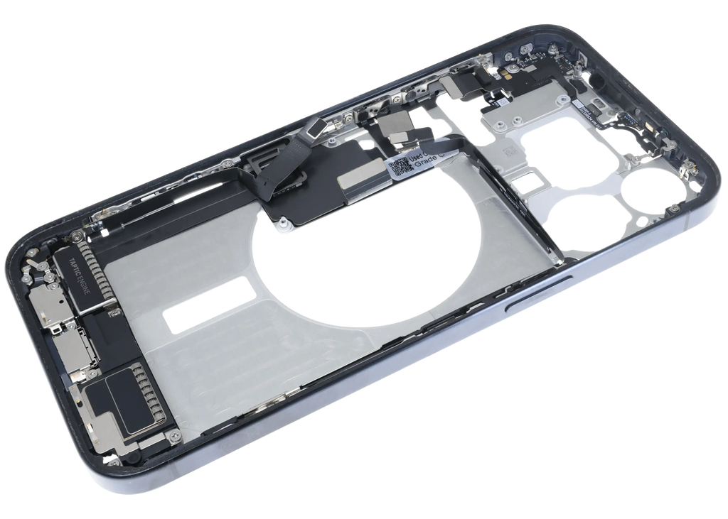 Original Apple-Ausbau B gebraucht – iPhone 15 Pro Max EU / Rahmen Blau