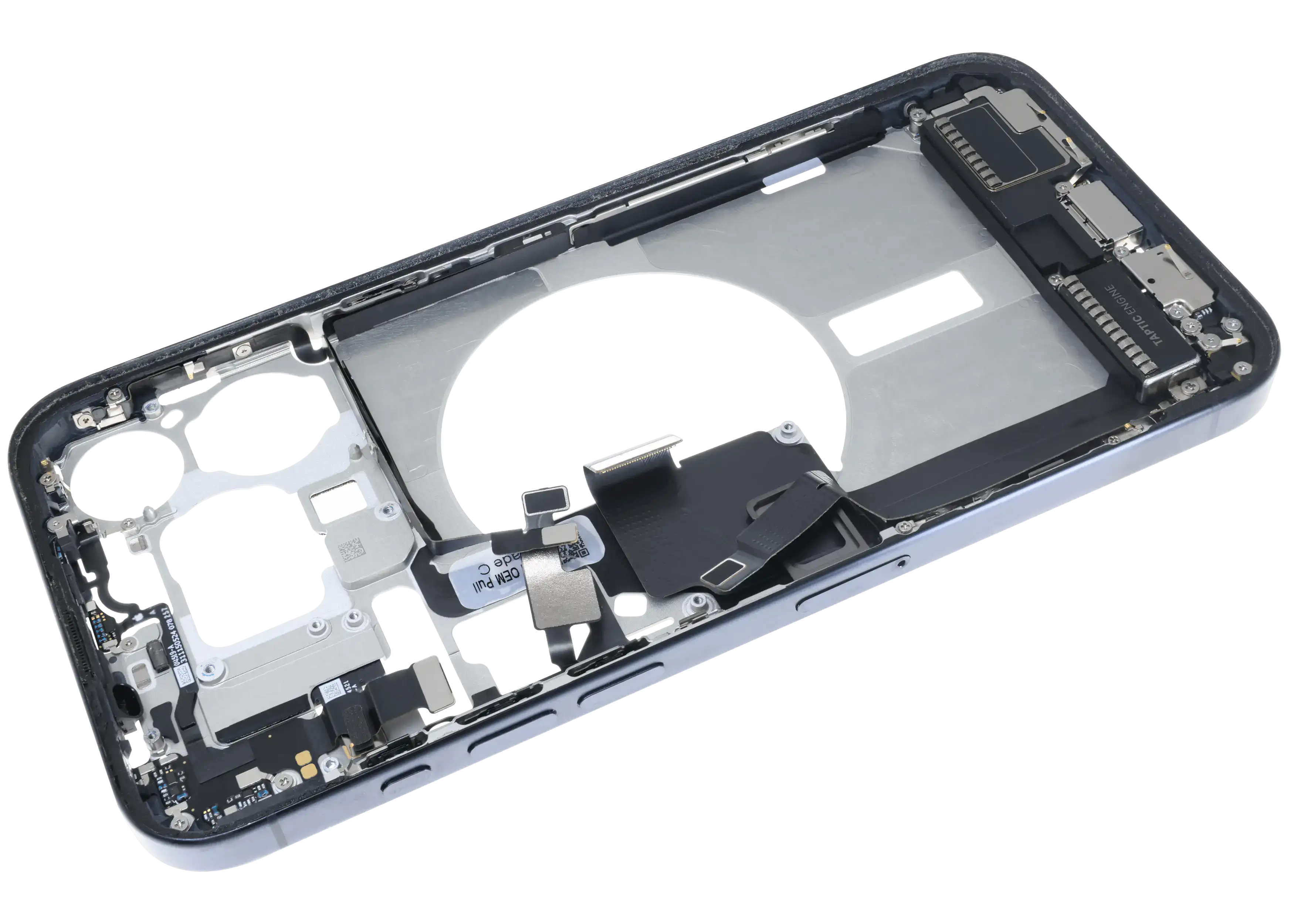 Original Apple-Ausbau B gebraucht – iPhone 15 Pro Max EU / Rahmen Blau