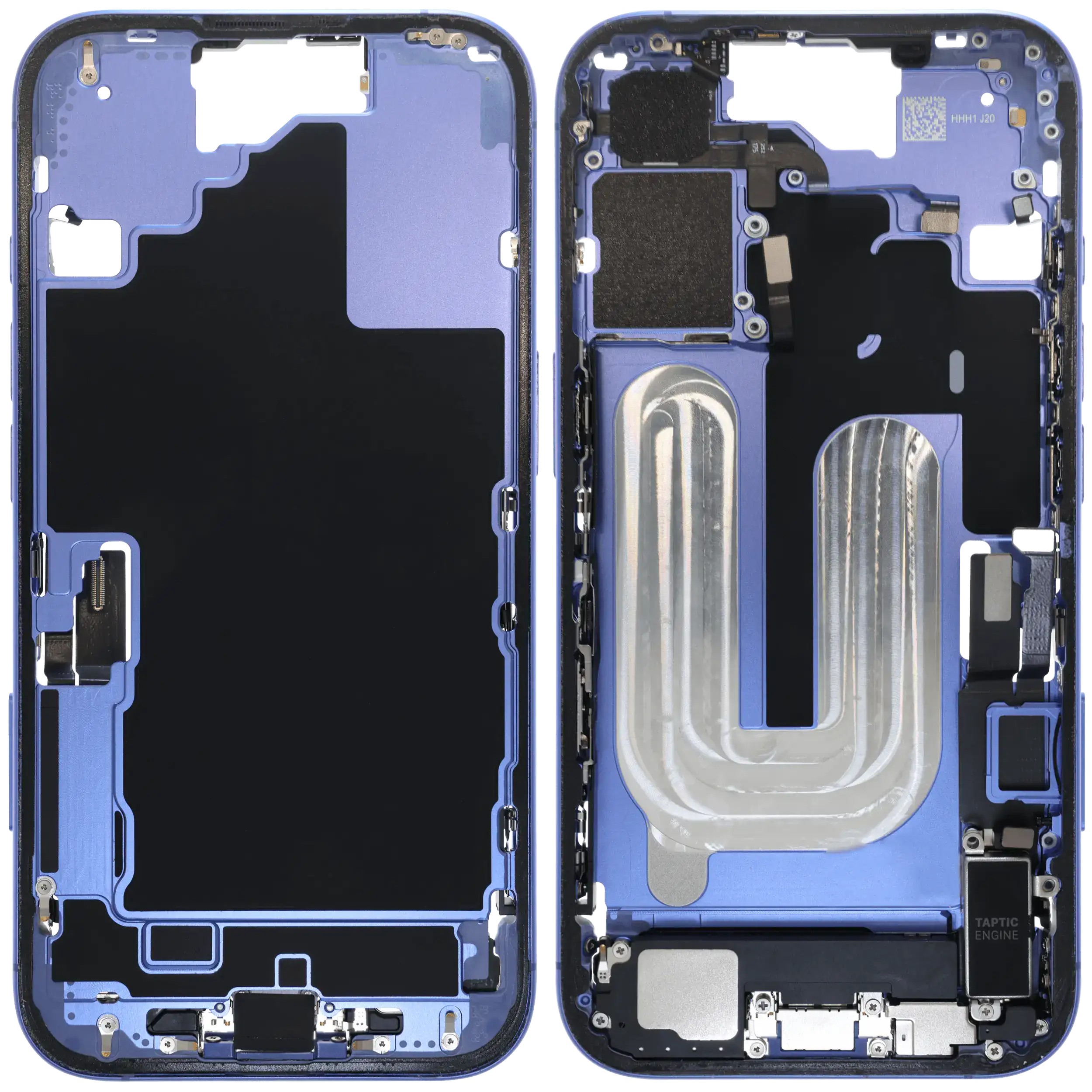Original Apple-Ausbau A gebraucht – iPhone 16 EU / Rahmen Ultramarine