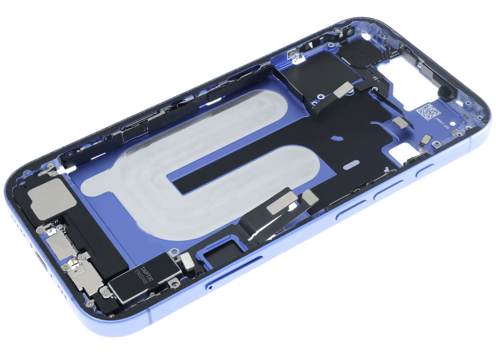 Original Apple-Ausbau A gebraucht – iPhone 16 EU / Rahmen Ultramarine