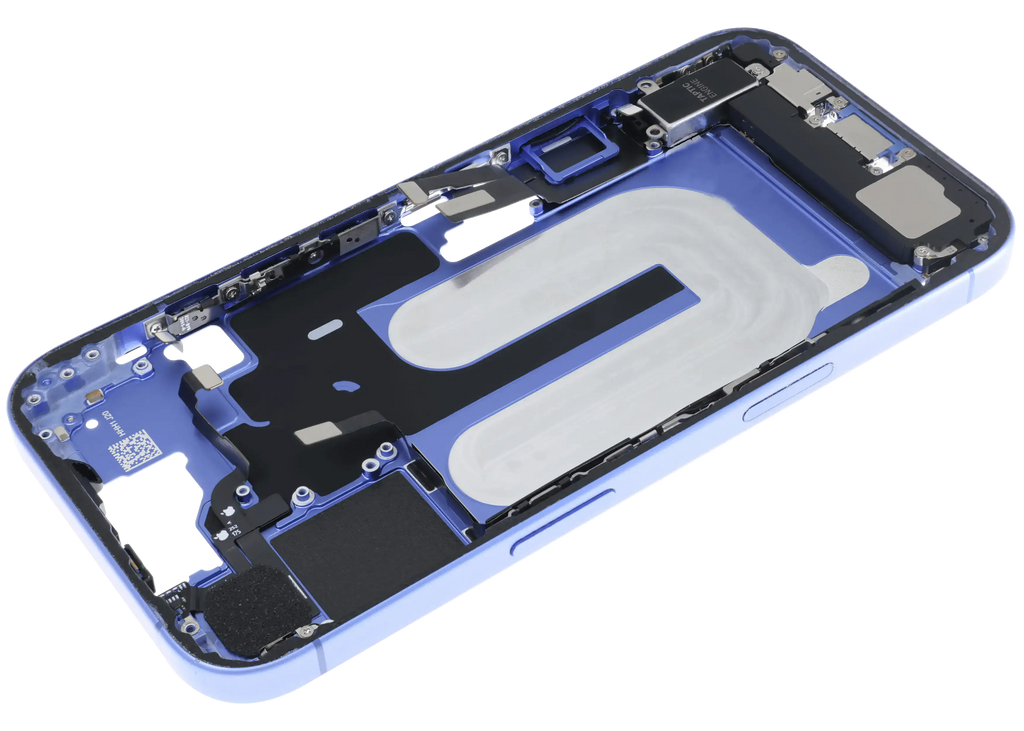 Original Apple-Ausbau A gebraucht – iPhone 16 EU / Rahmen Ultramarine