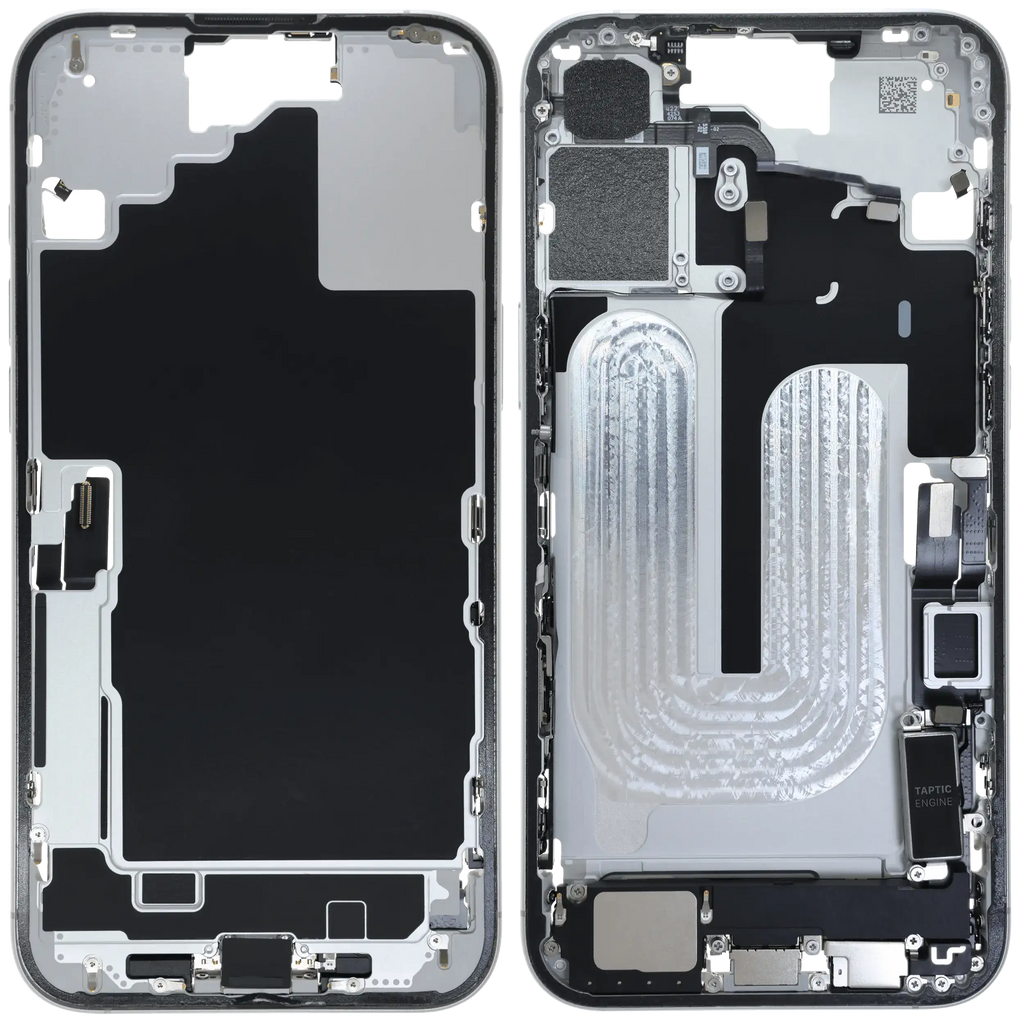 Original Apple-Ausbau A gebraucht – iPhone 16 Plus EU / Rahmen Weiß