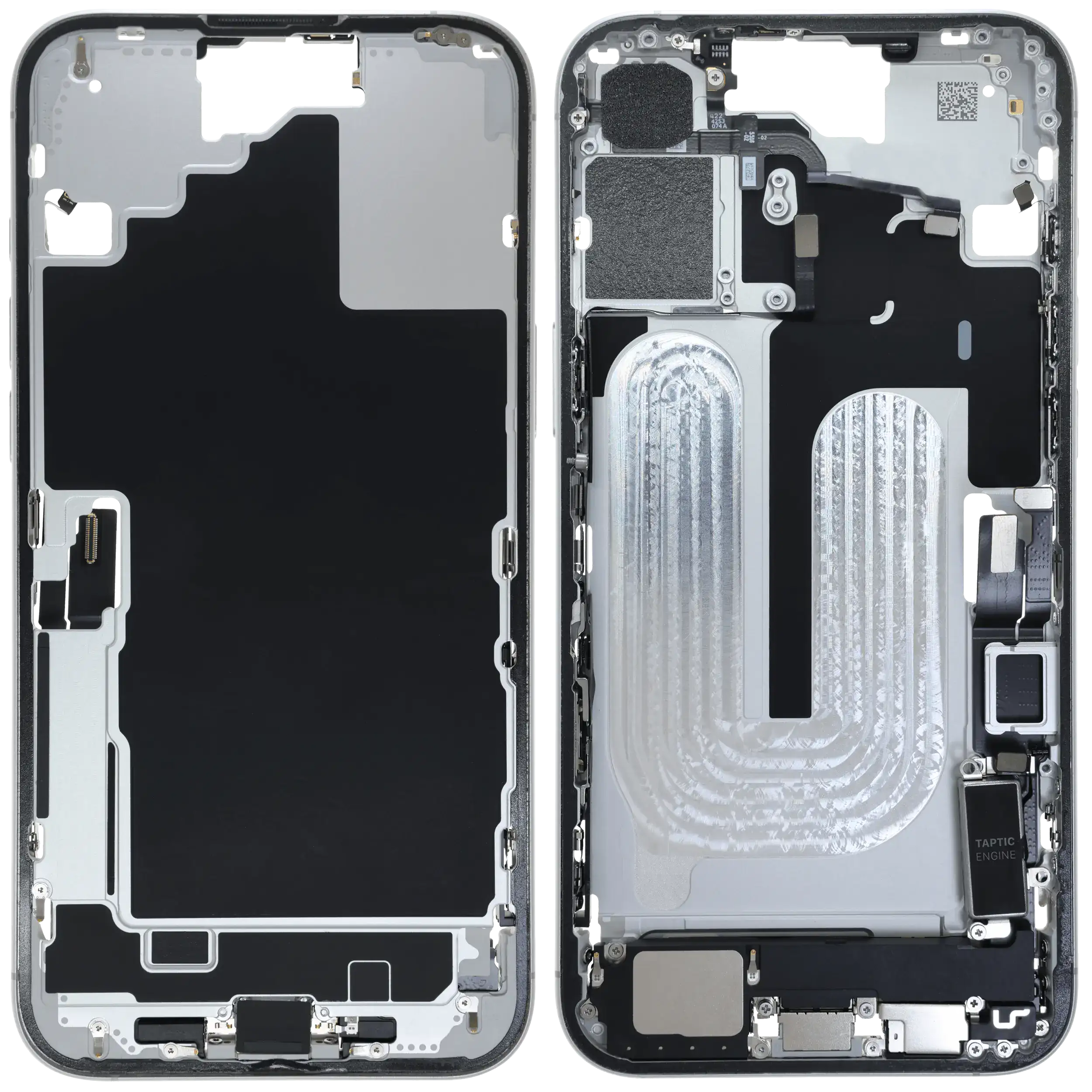Original Apple-Ausbau A gebraucht – iPhone 16 Plus EU / Rahmen Weiß