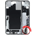Midframe/Rahmen mit Ladebuchse Flex für iPhone 16 Plus Weiß OEM C