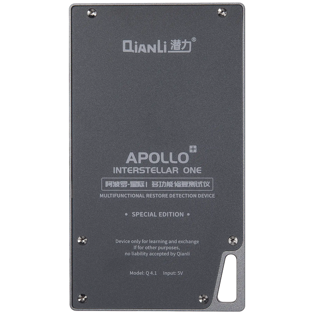Apollo Interstellar Restore Program & Reader (True Tone / Battery Data / Vibrator / MFI Tester / EEPROM Programmer) - Display up to iPhone 11 Pro Max, Battery up to iPhone 14 Pro Max - Galaxy Gray Special Edition by Qianli