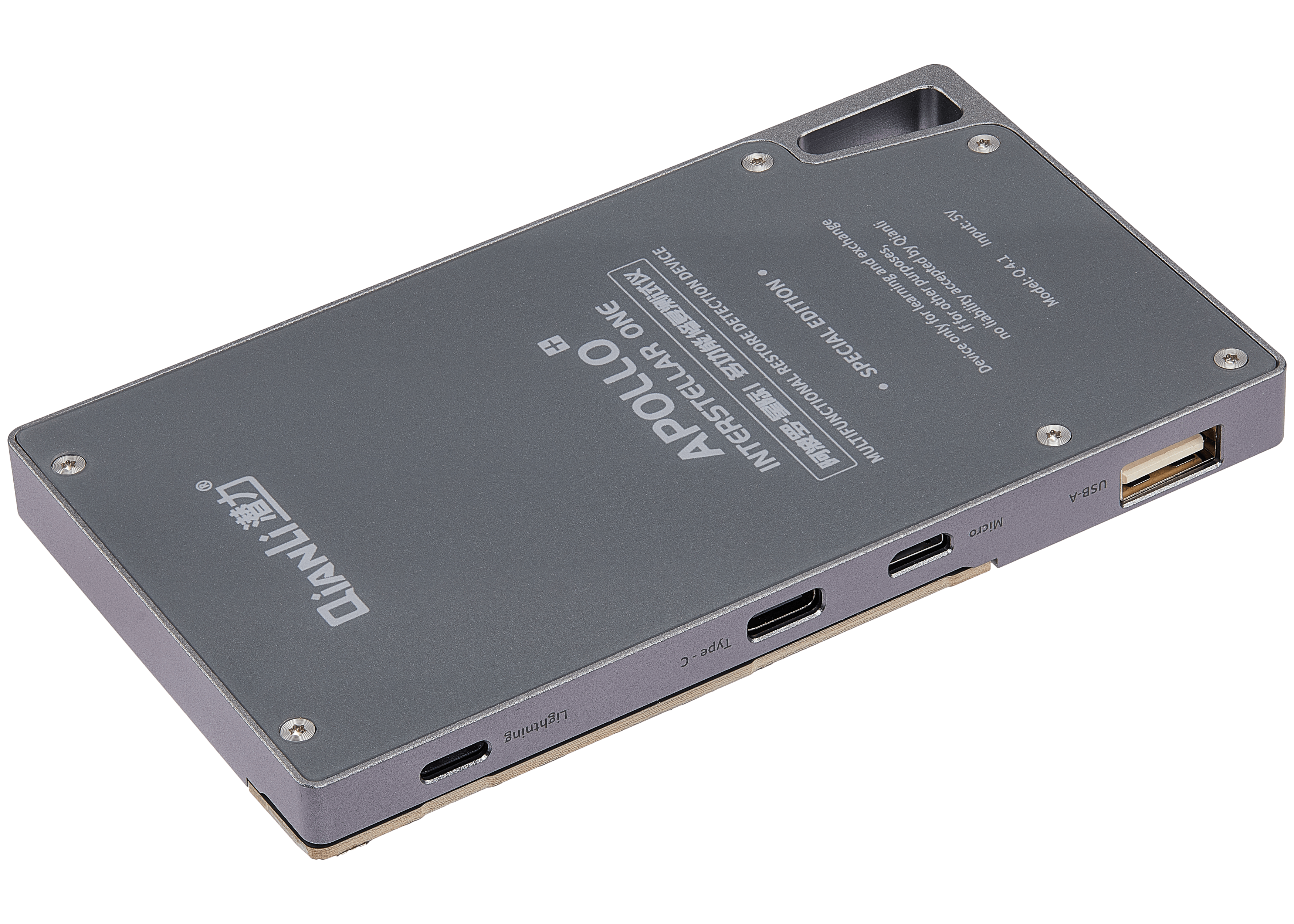 Apollo Interstellar Restore Program & Reader (True Tone / Battery Data / Vibrator / MFI Tester / EEPROM Programmer) - Display up to iPhone 11 Pro Max, Battery up to iPhone 14 Pro Max - Galaxy Gray Special Edition by Qianli