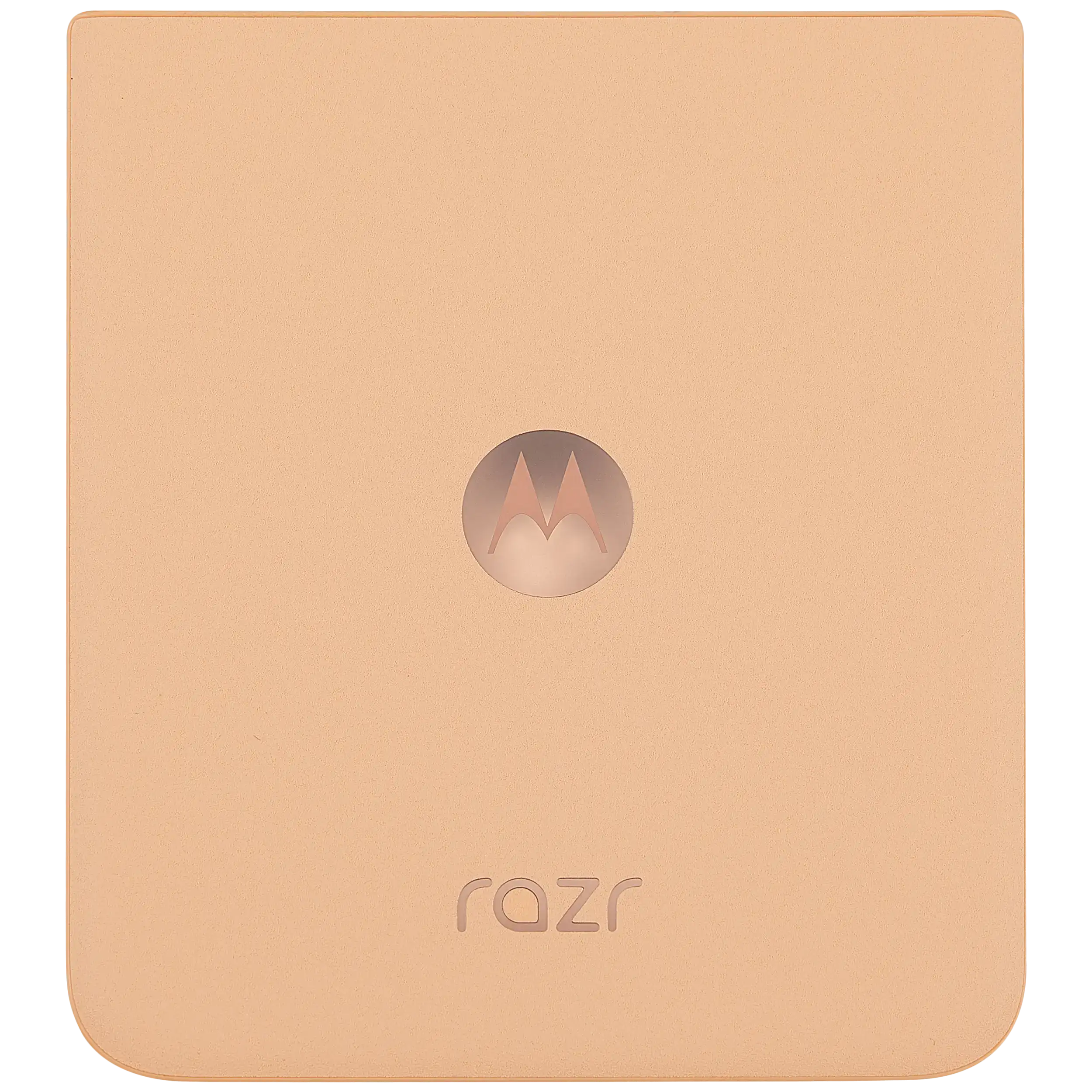 Backcover Glass für Motorola Razr Plus / Razr 50 Ultra (XT2451 / 2024) / Razr Plus 2025 (XT2557 / 2025) (Premium) (Peach Fuzz)