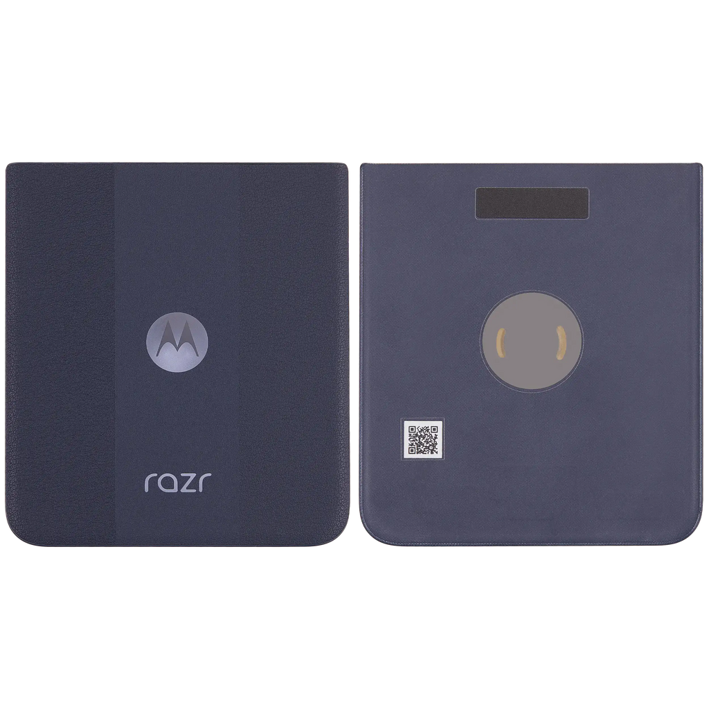 Backcover Glass für Motorola Razr Plus / Razr 50 Ultra (XT2451 / 2024) / Razr Plus 2025 (XT2557 / 2025) (Premium) (Midnight Blau)