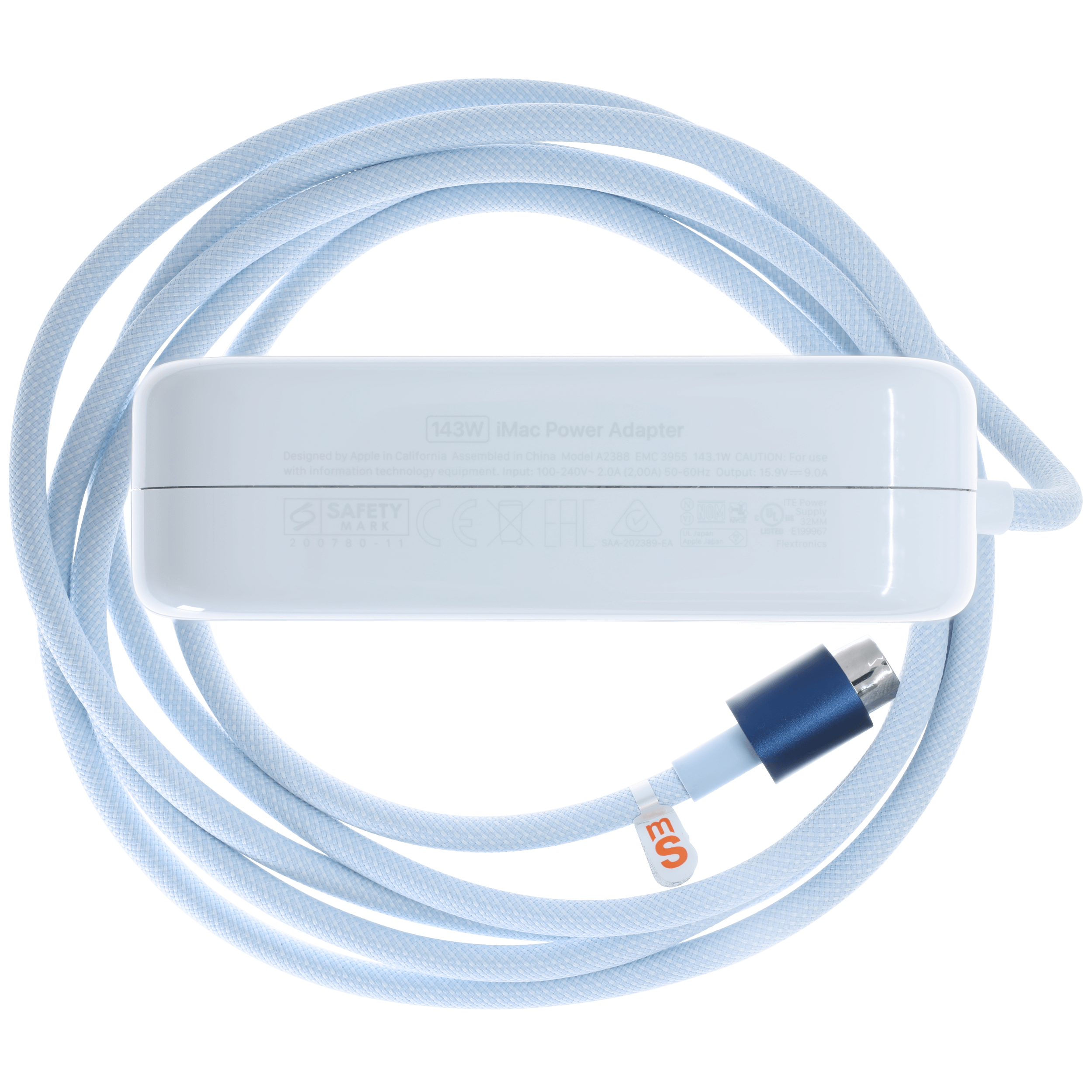 143W Power Supply for iMac 24 A2438 (2021) (Used OEM, Grade A) (Bulk Packaging) (Blue)