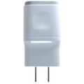 Micro-USB-zu-USB-A-Kabel mit Adapter 1m für LG OEM Neu Weiß