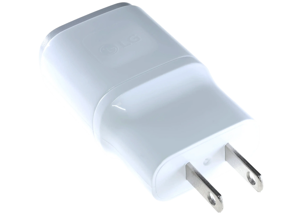 Micro-USB-zu-USB-A-Kabel mit Adapter 1m für LG OEM Neu Weiß