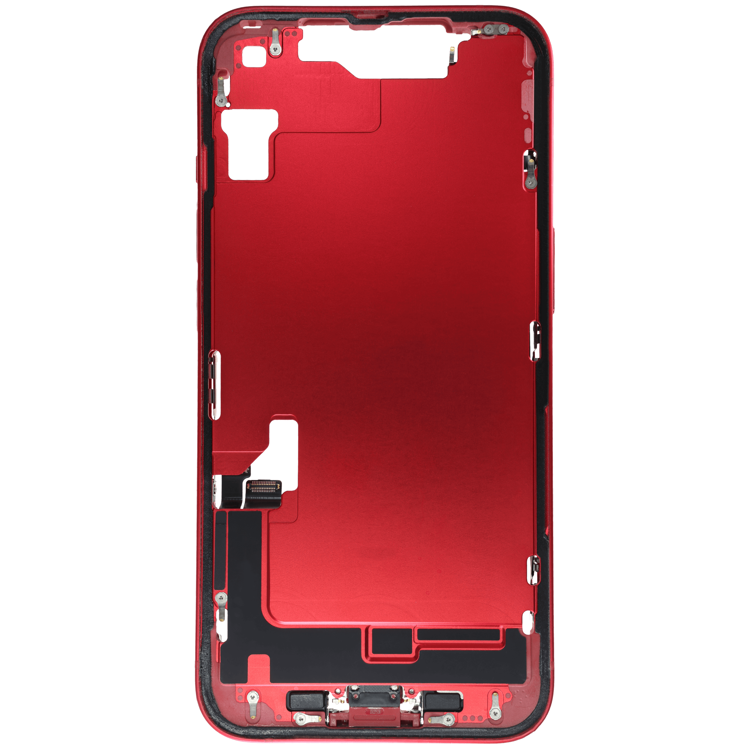 Original Apple-Ausbau C gebraucht – iPhone 14 EU / Global Version Rahmen Rot