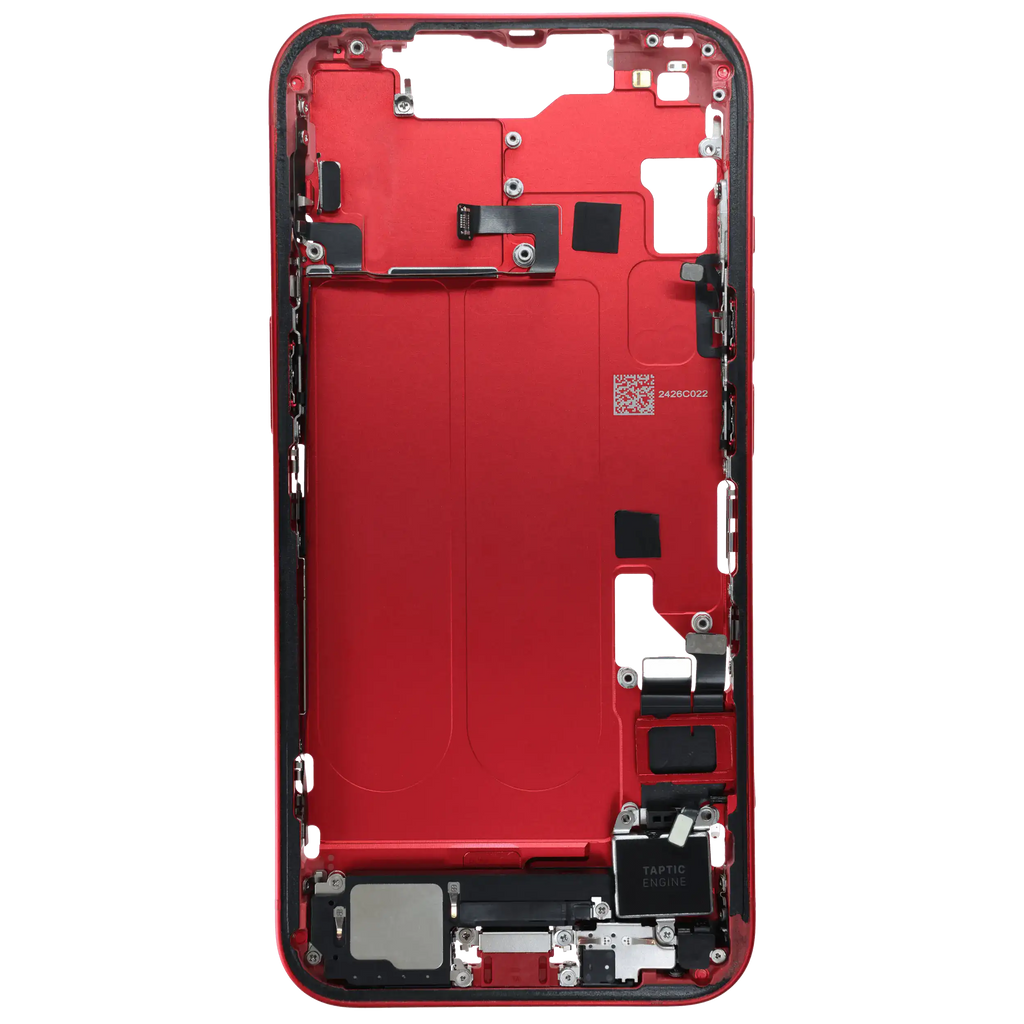 Original Apple-Ausbau C gebraucht – iPhone 14 EU / Global Version Rahmen Rot