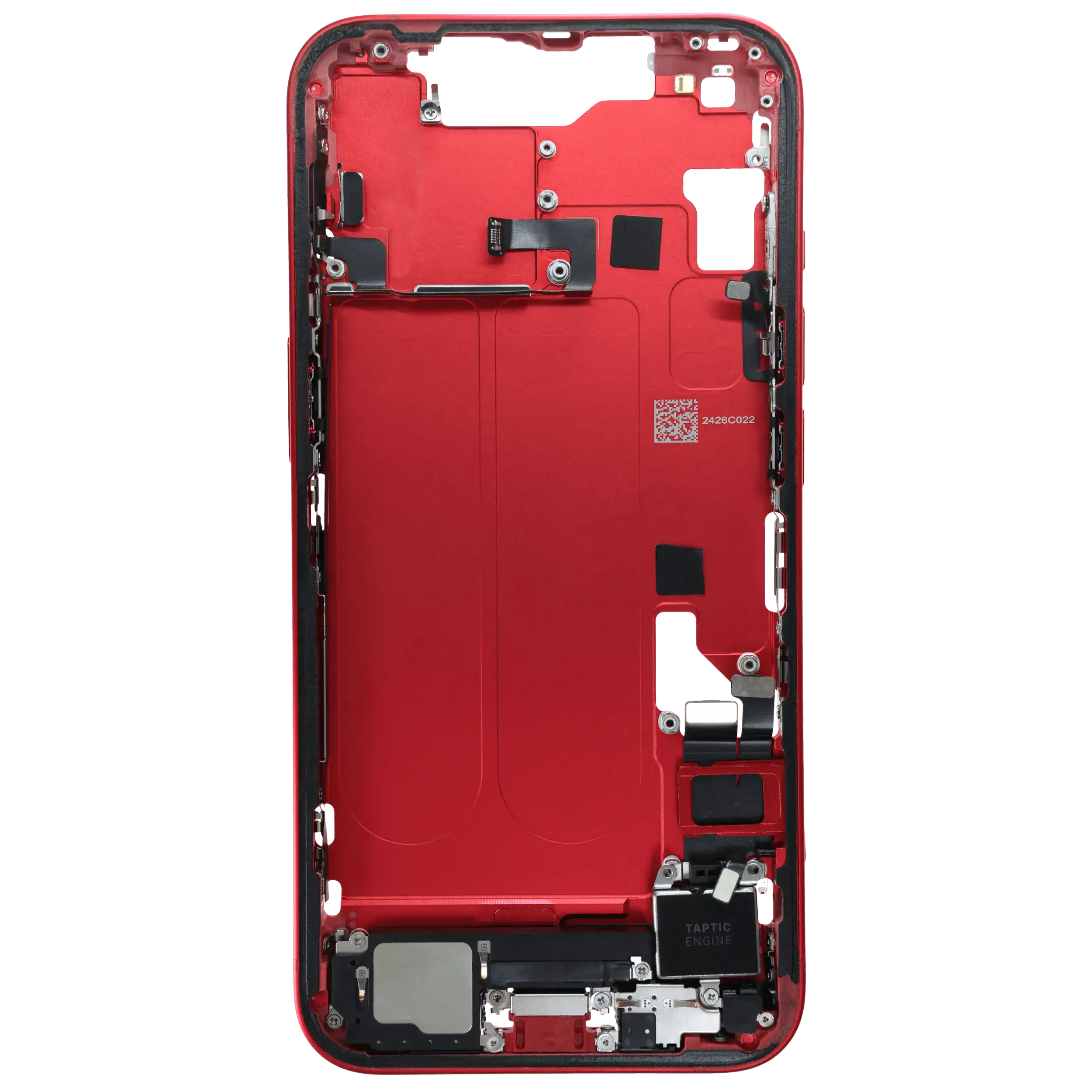 Original Apple-Ausbau C gebraucht – iPhone 14 EU / Global Version Rahmen Rot