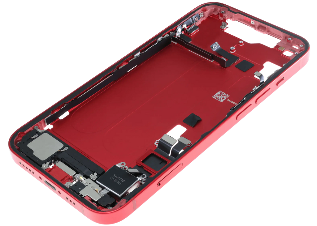 Original Apple-Ausbau C gebraucht – iPhone 14 EU / Global Version Rahmen Rot