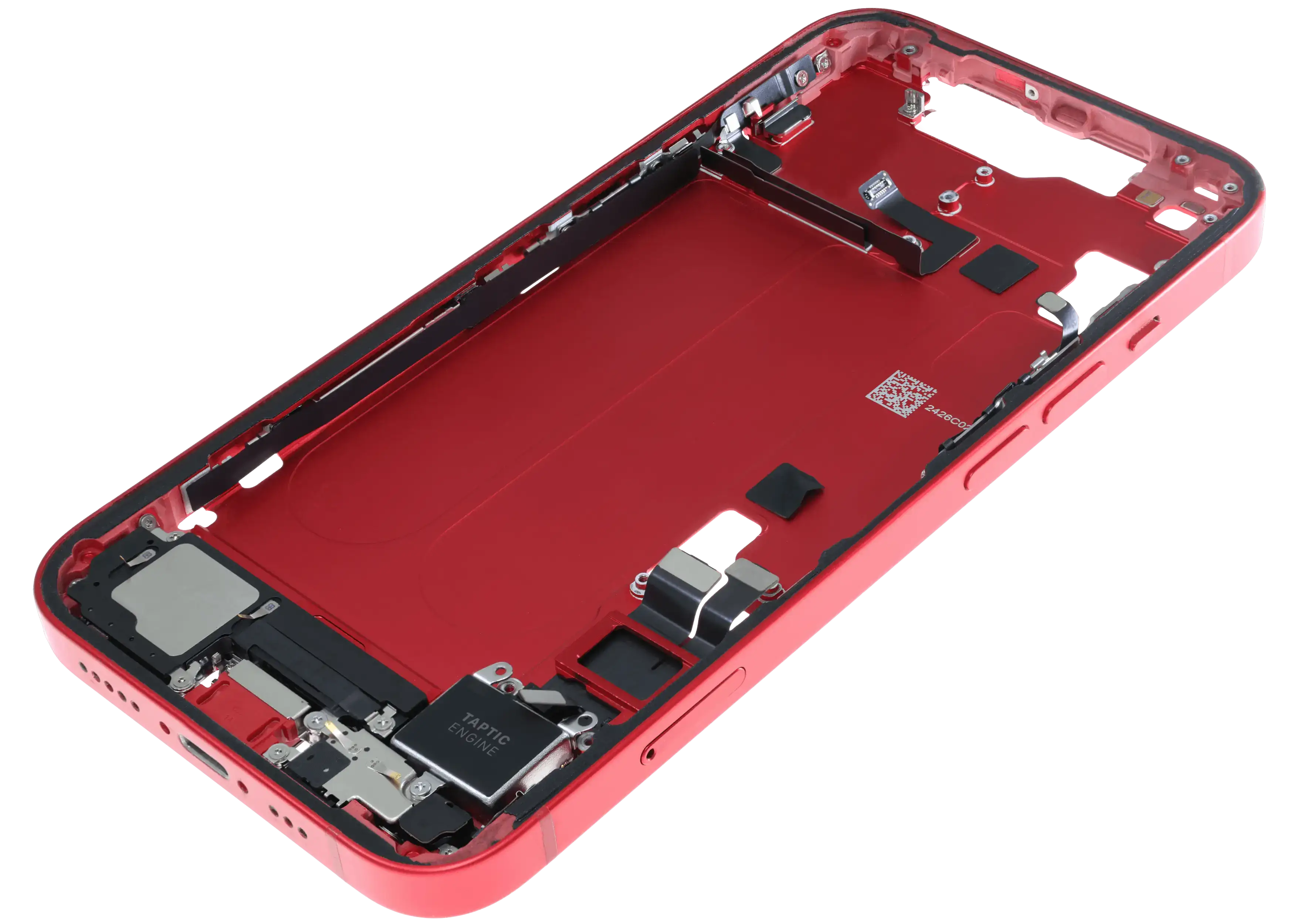 Original Apple-Ausbau C gebraucht – iPhone 14 EU / Global Version Rahmen Rot