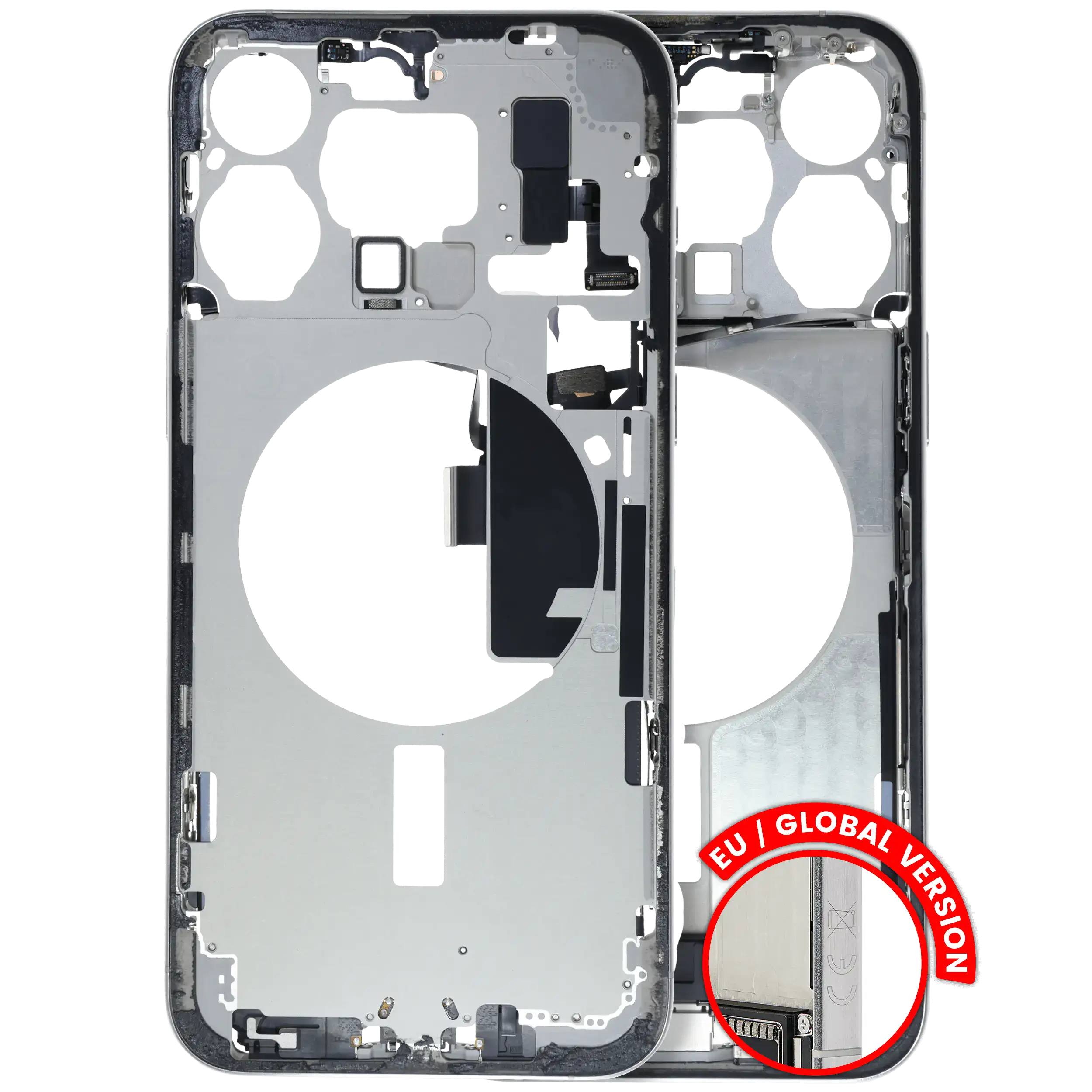 Original Apple-Ausbau B gebraucht – iPhone 15 Pro Max EU / Rahmen Weiß