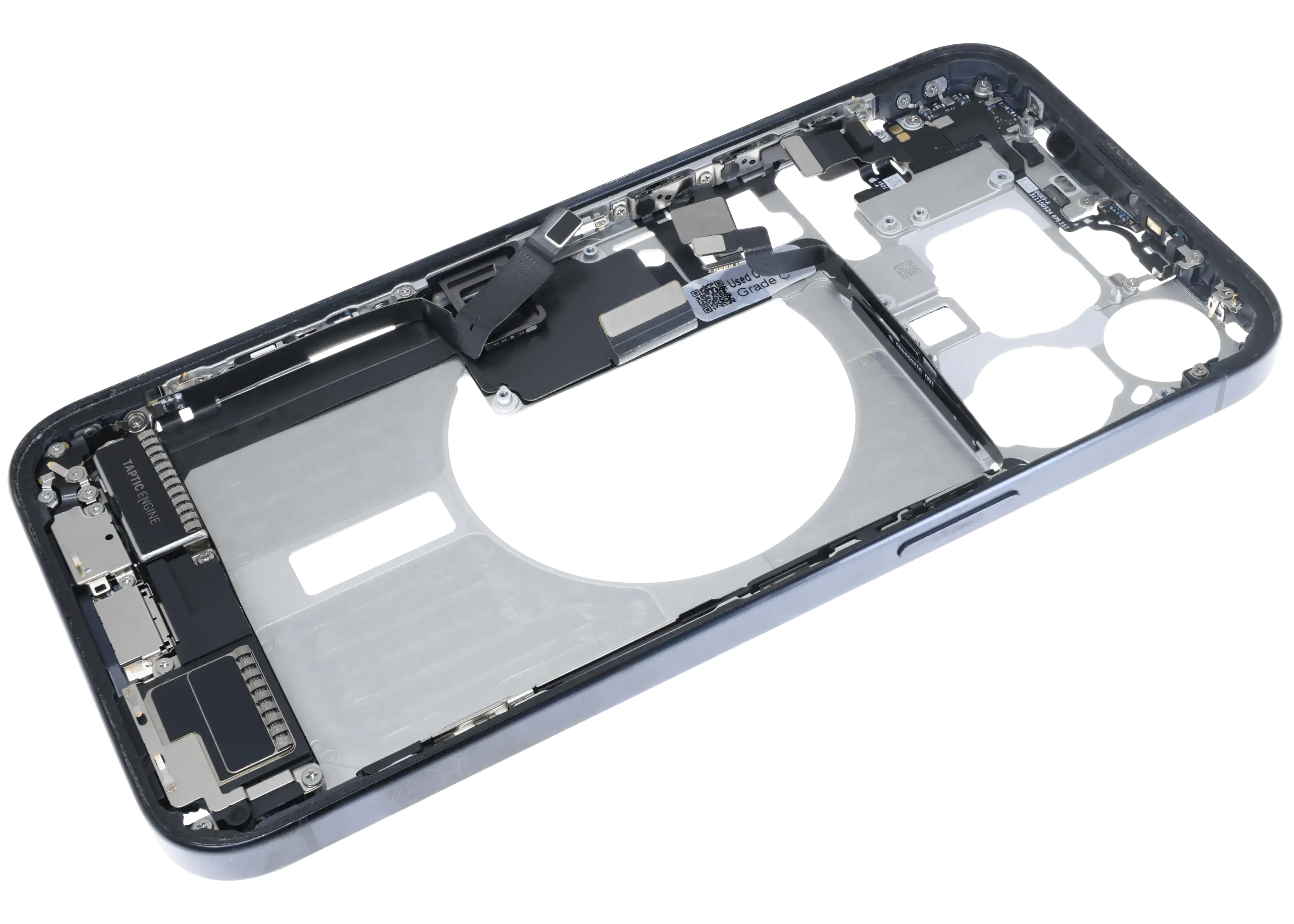 Original Apple-Ausbau C gebraucht – iPhone 15 Pro Max EU / Rahmen Blau