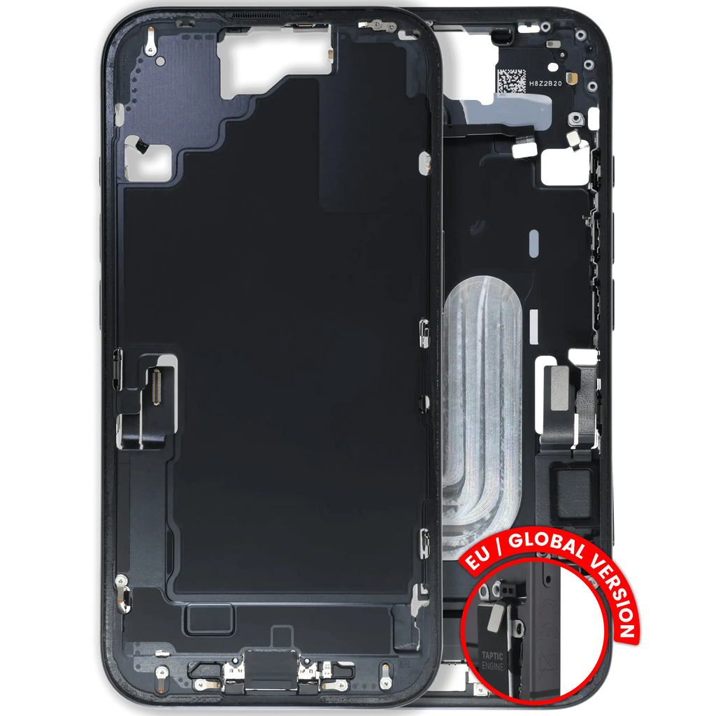 Original Apple-Ausbau B gebraucht – iPhone 16 EU / Global Version Rahmen Schwarz