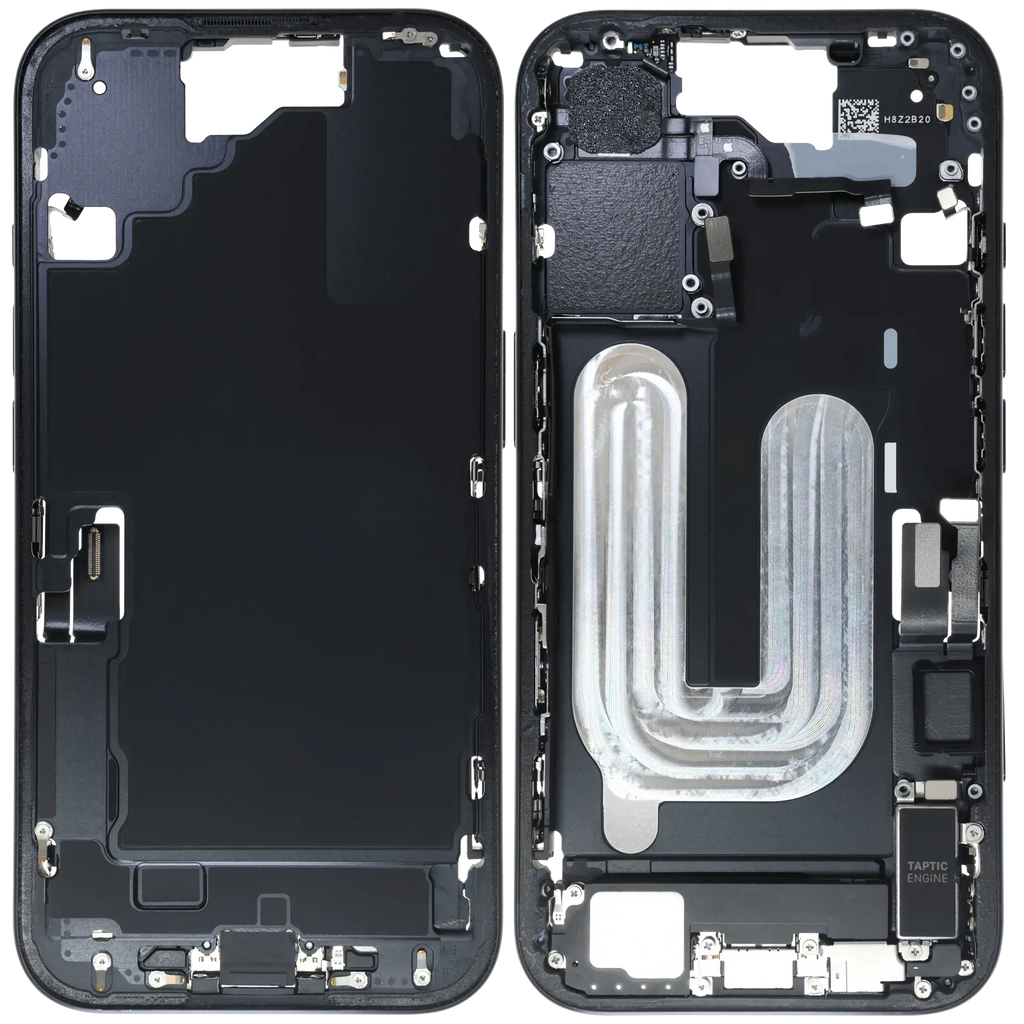 Original Apple-Ausbau B gebraucht – iPhone 16 EU / Global Version Rahmen Schwarz