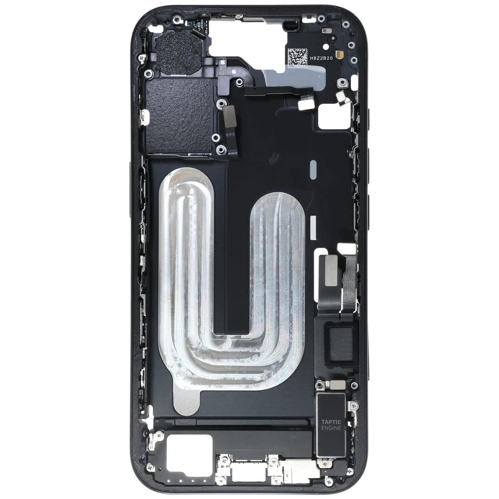 Original Apple-Ausbau B gebraucht – iPhone 16 EU / Global Version Rahmen Schwarz