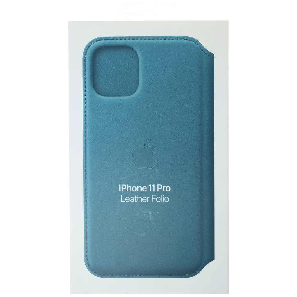 Leather Folio Case for iPhone 11 Pro (OEM Grade New) (Peacock)