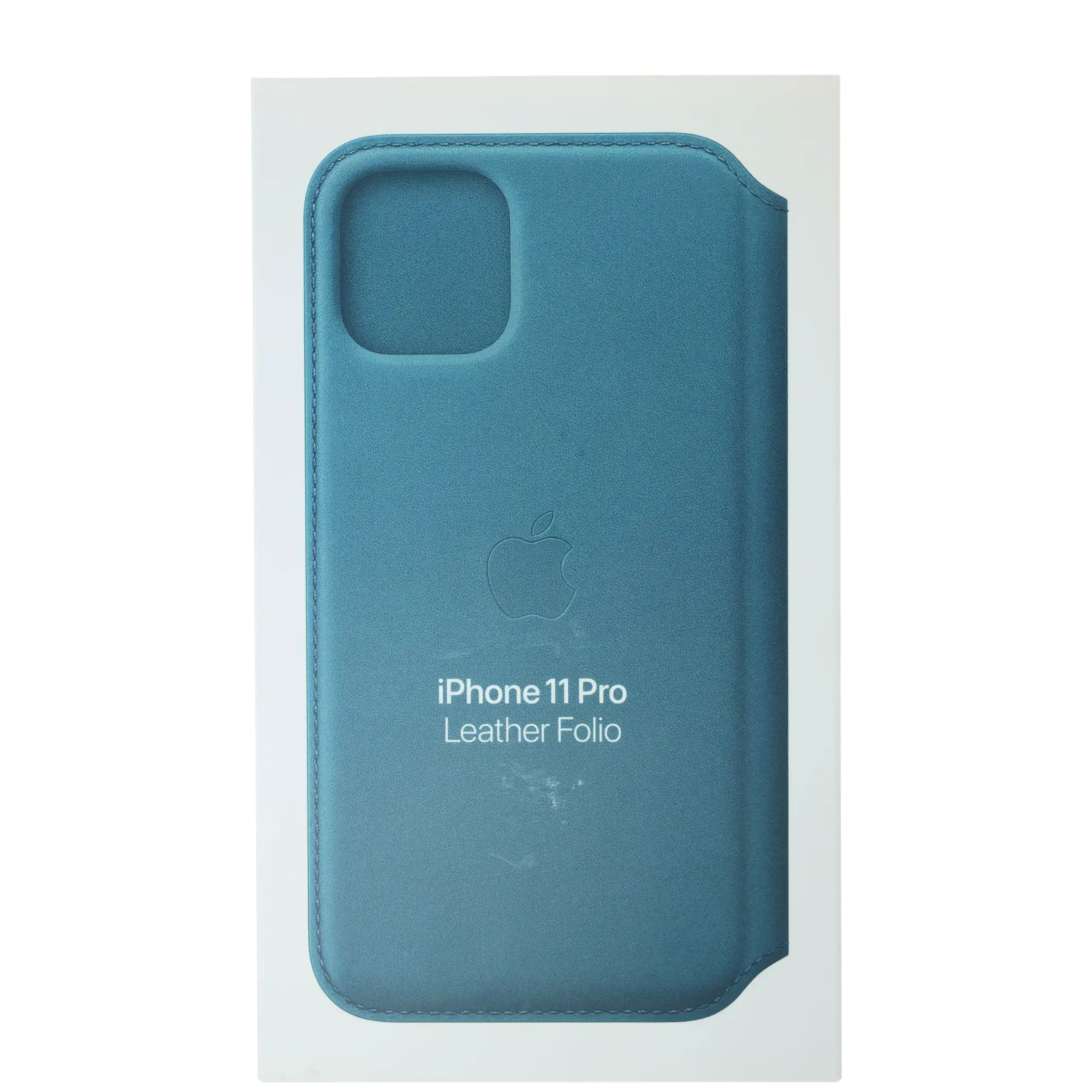 Leder-Folio-Case für iPhone 11 Pro (OEM Grade New) (Peacock)