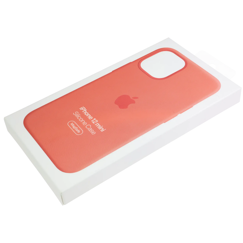 Silicone Case with MagSafe for iPhone 12 Mini (OEM Grade New) (Pink Citrus)