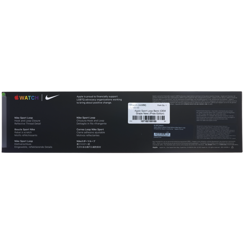Apple Sport Loop Band for Apple Watch 44mm (OEM Grade New) (Pride Edition)