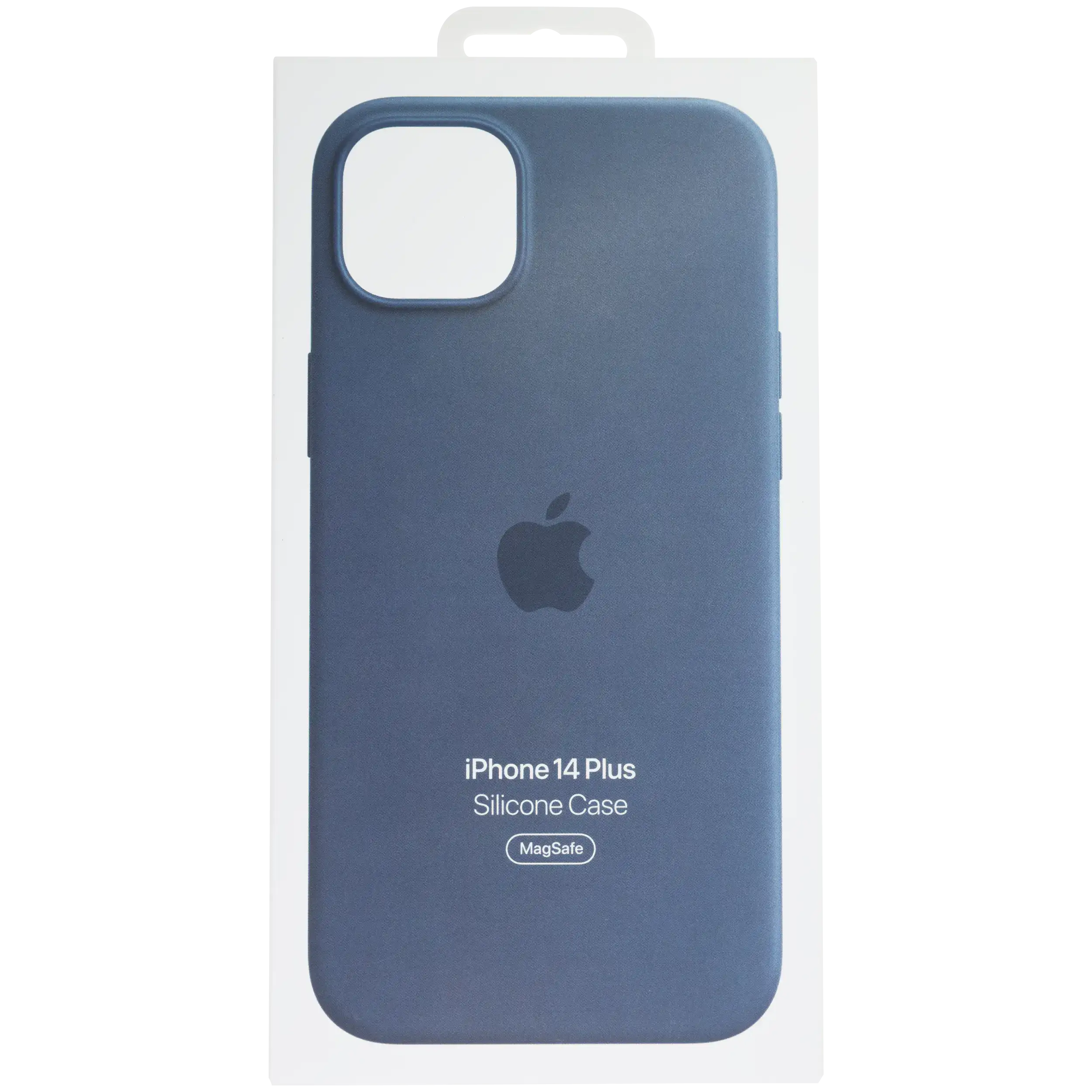 Silikon-Case mit MagSafe für iPhone 14 Plus (OEM Grade New) (Storm Blue)