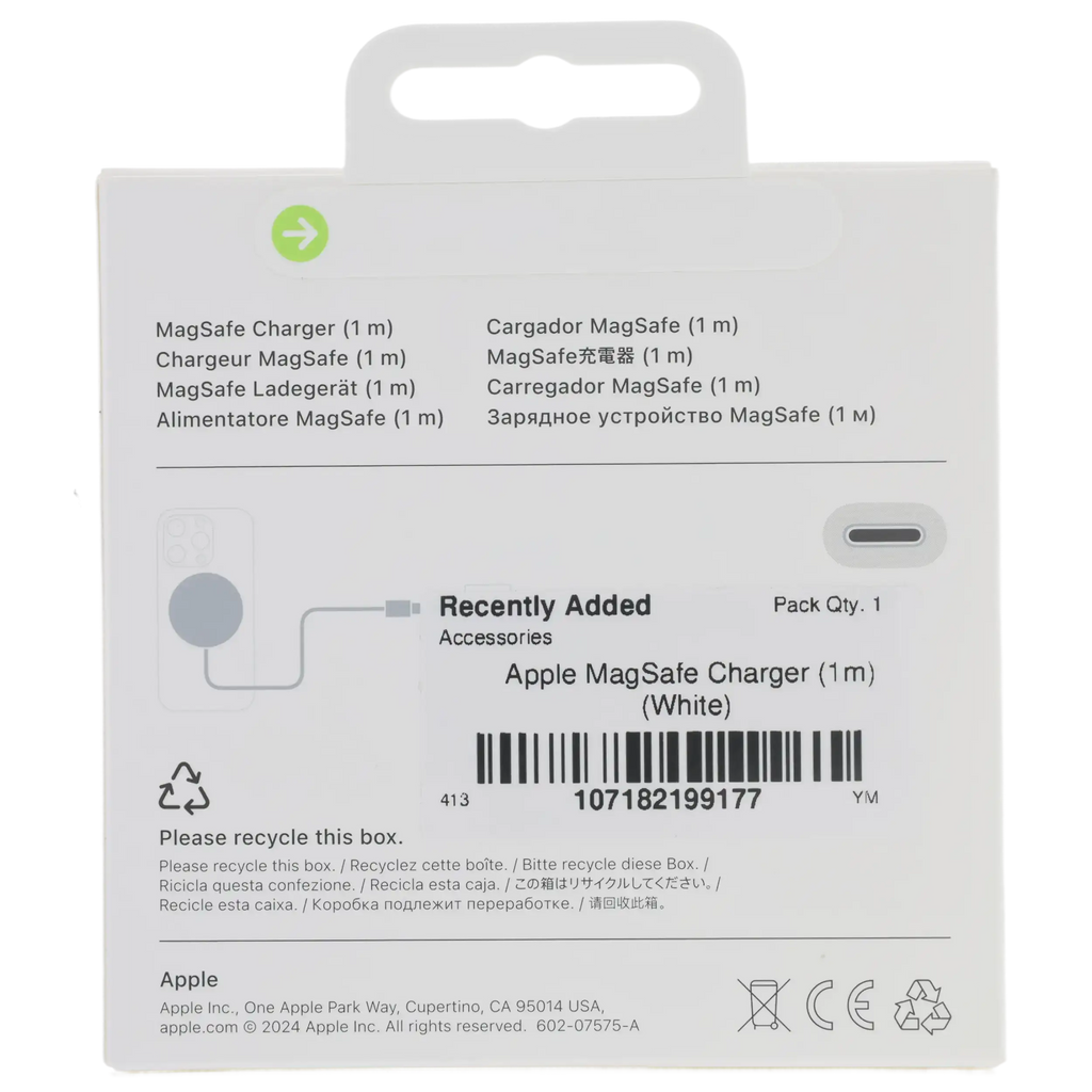 Apple MagSafe Ladegerät (1m) (OEM Grade New) (Weiß)