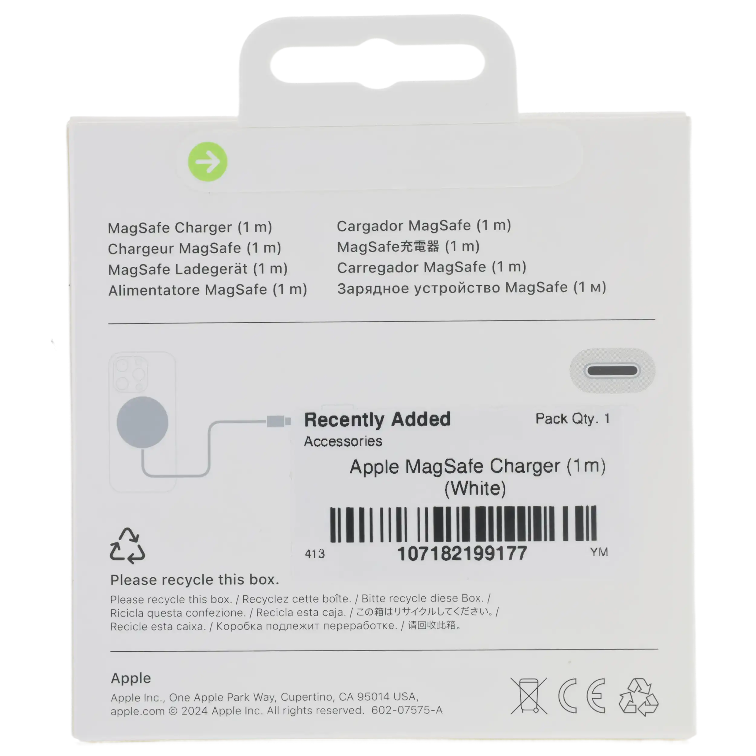 Apple MagSafe Ladegerät (1m) (OEM Grade New) (Weiß)