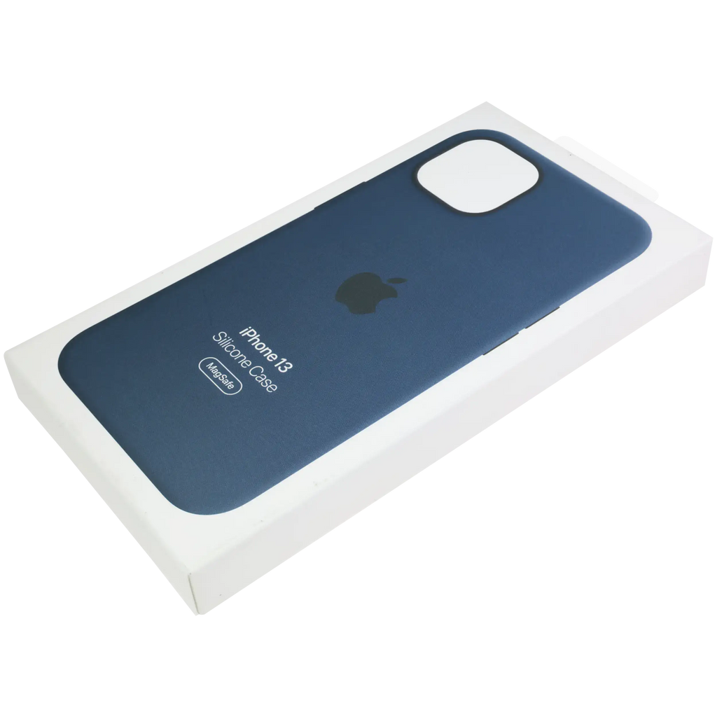 Silikonhülle mit MagSafe für iPhone 13 (OEM Grade New) (Blau)