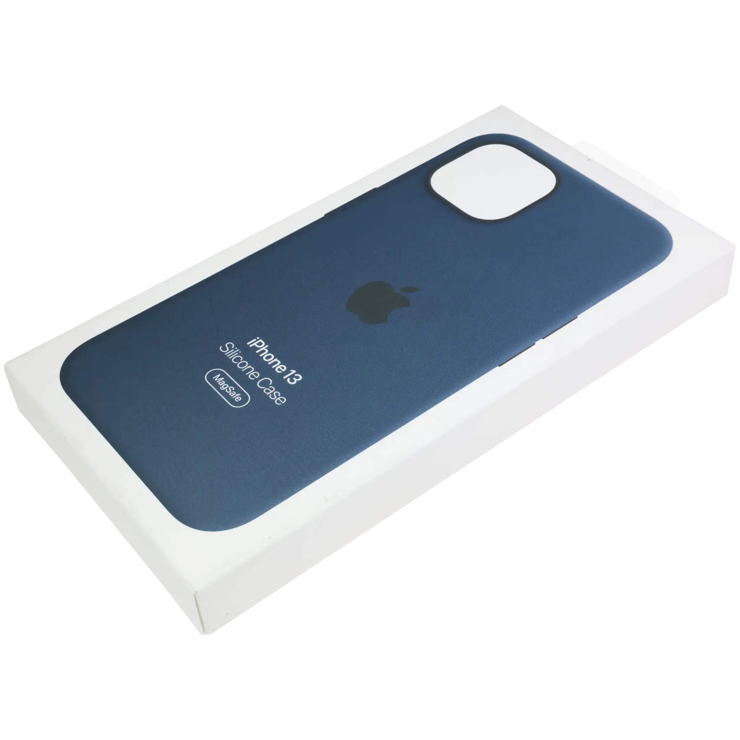 Silikonhülle mit MagSafe für iPhone 13 (OEM Grade New) (Blau)
