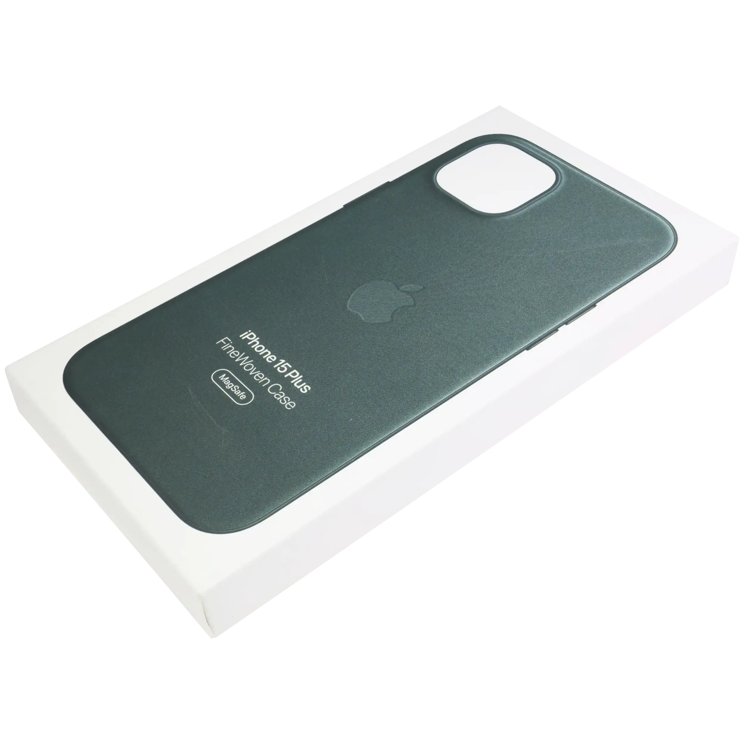 Finewoven Case mit MagSafe für iPhone 15 Plus (OEM Grade New) (Grün)