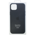Silikon-Case mit MagSafe für iPhone 15 Plus (OEM Grade New) (Schwarz)