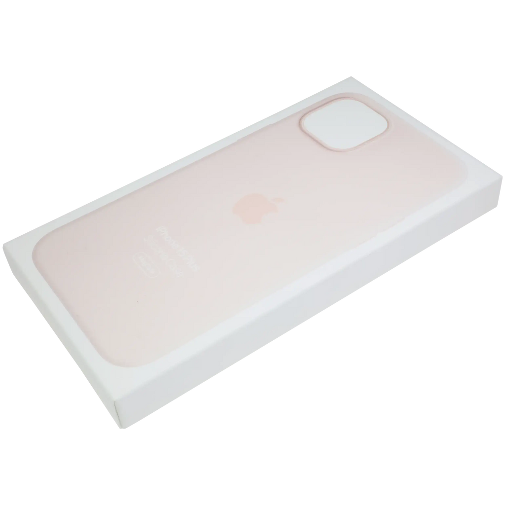 Silikonhülle mit MagSafe für iPhone 15 Plus (OEM Grade New) (Light Pink)