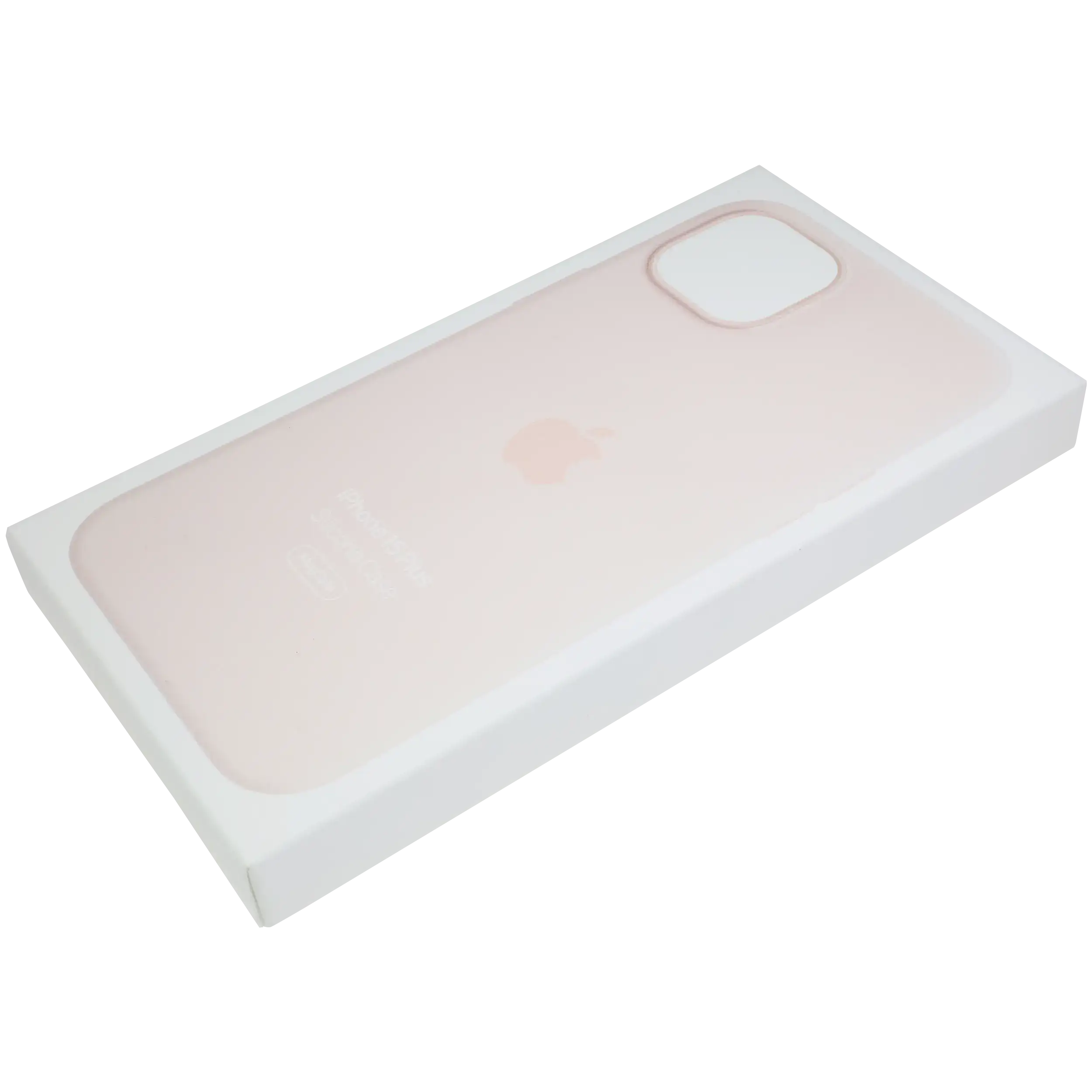 Silikonhülle mit MagSafe für iPhone 15 Plus (OEM Grade New) (Light Pink)