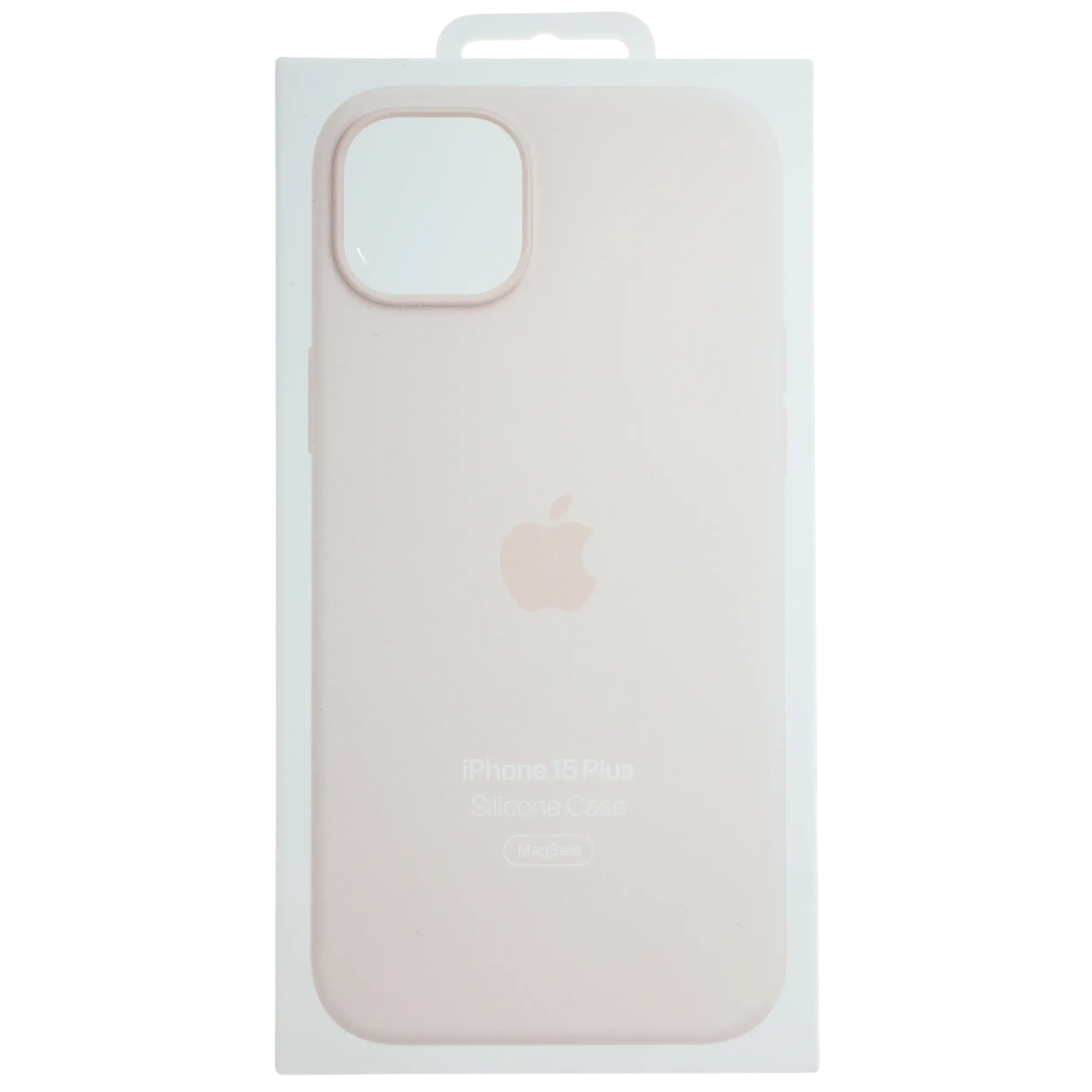 Silikonhülle mit MagSafe für iPhone 15 Plus (OEM Grade New) (Light Pink)