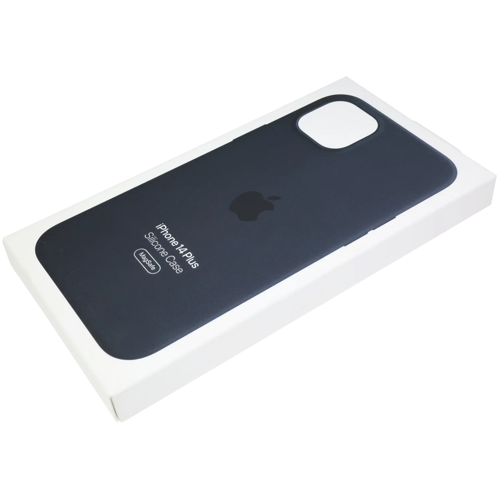 Silikonhülle mit MagSafe für iPhone 14 Plus (OEM Grade New, Midnight)
