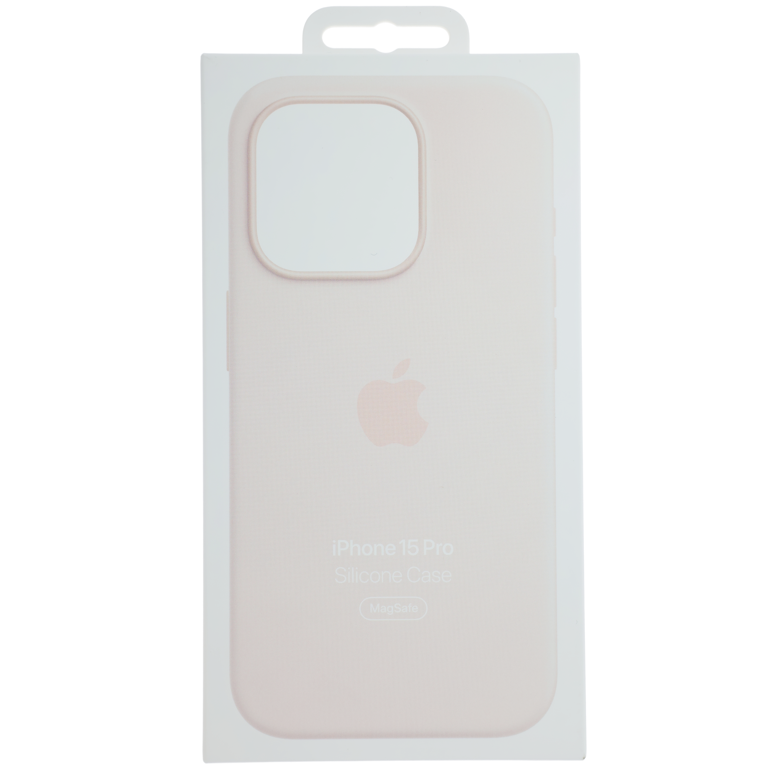 Silicone Case with MagSafe for iPhone 15 Pro (OEM Grade New) (Light Pink)