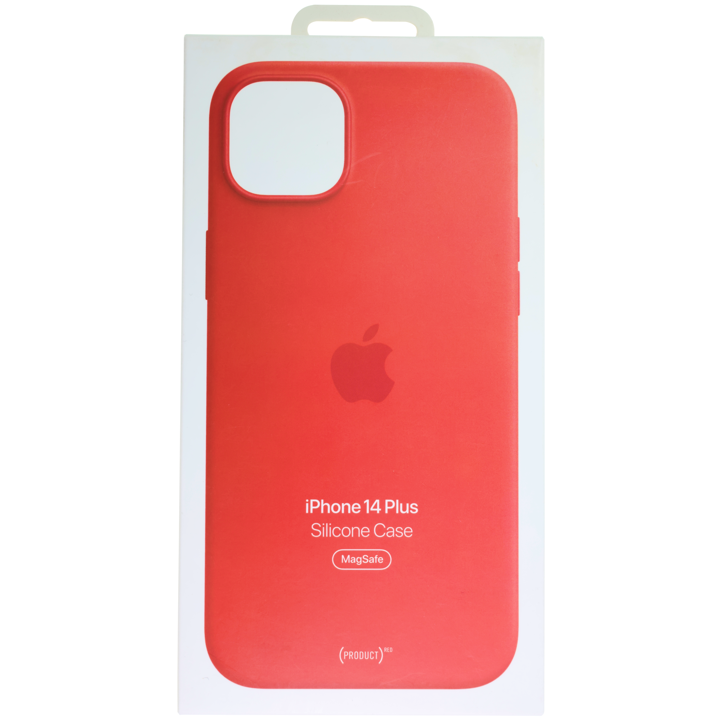 Silikonhülle mit MagSafe für iPhone 14 Plus (OEM-Qualität Neu) (Rot)