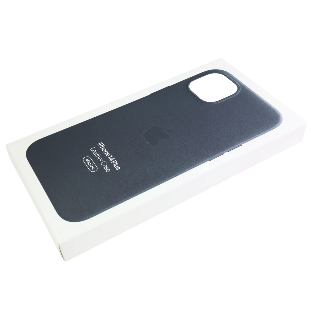 Lederhülle mit MagSafe für iPhone 14 Plus (OEM Grade New) (Midnight)