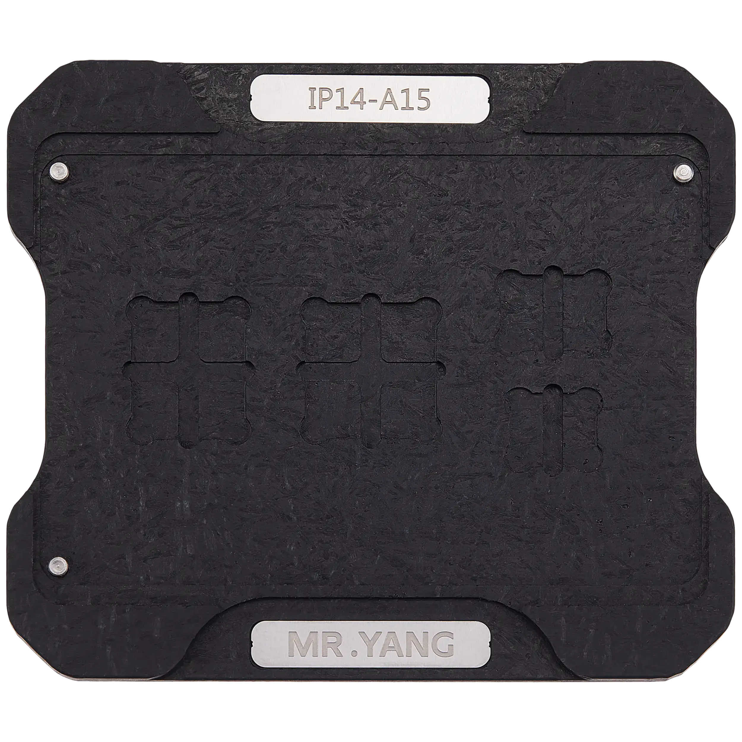 M.Y Board Transfer Reballing Stencil (A15) & Mid-Layer Frame Reballing Platform for iPhone 14 / iPhone 14 Plus (M.Y)