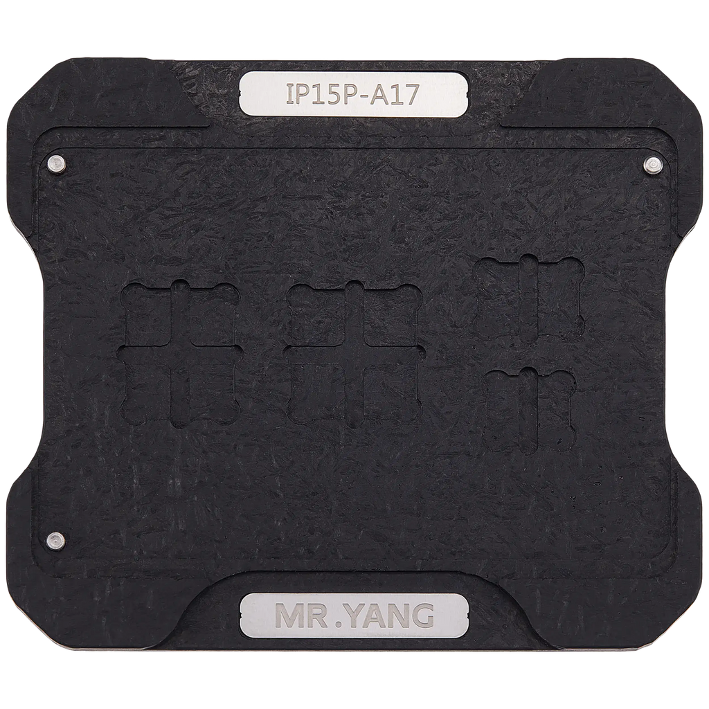 A17 Reballing-Schablone & Rahmen für iPhone 15 Pro/Max