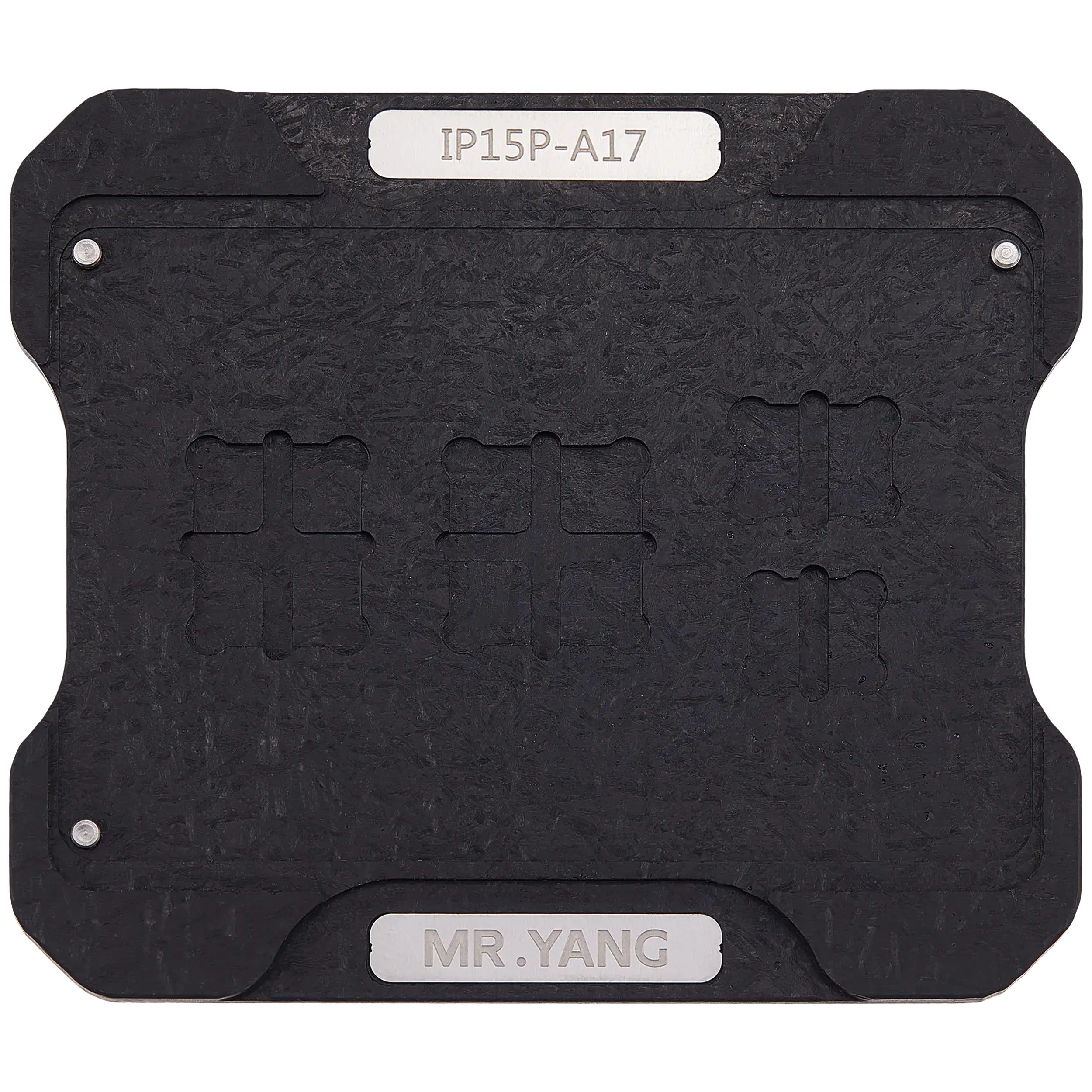 A17 Reballing-Schablone & Rahmen für iPhone 15 Pro/Max