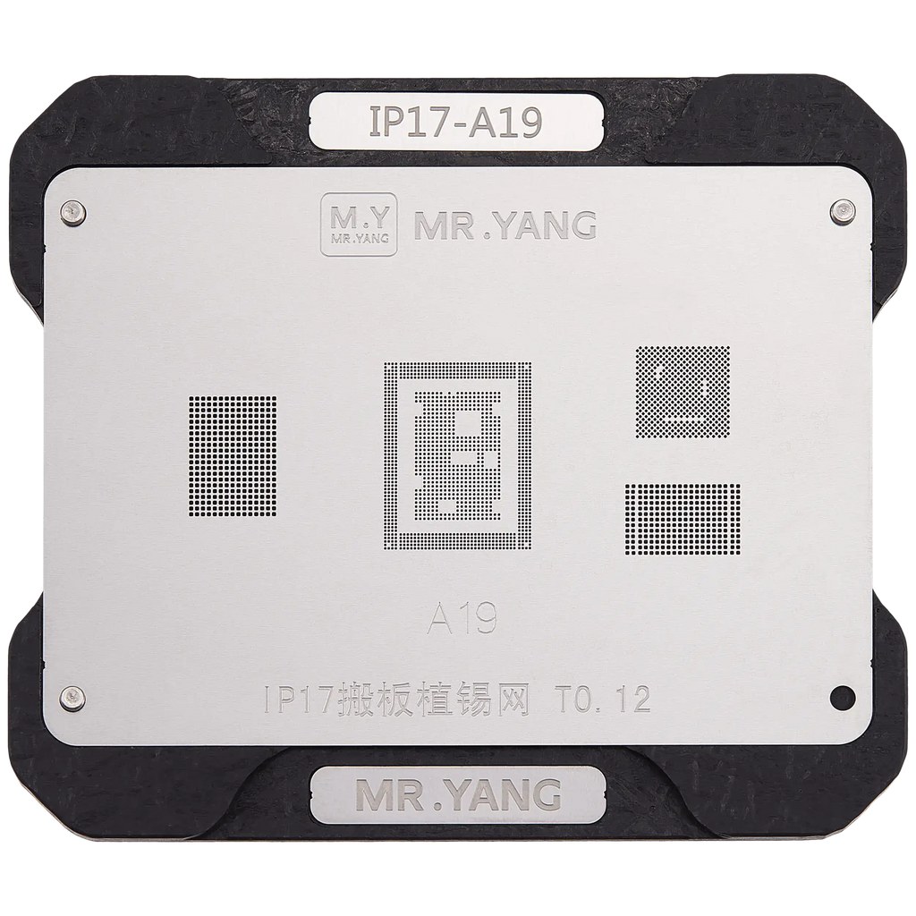 Reballing-Schablone A19 & Rahmenplattform für iPhone 17 Serie
