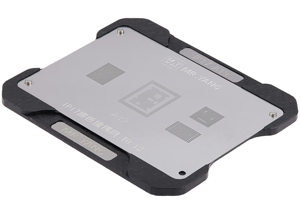 Reballing-Schablone A19 & Rahmenplattform für iPhone 17 Serie