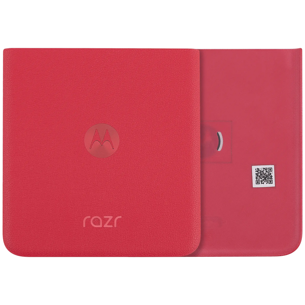 Bottom Backcover Glass für Motorola Razr Plus / Razr 40 Ultra (XT2321 / 2023) (Premium) (Viva Magenta)