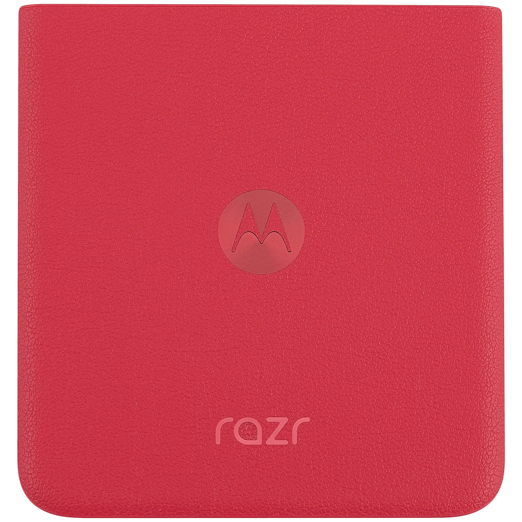 Bottom Backcover Glass für Motorola Razr Plus / Razr 40 Ultra (XT2321 / 2023) (Premium) (Viva Magenta)
